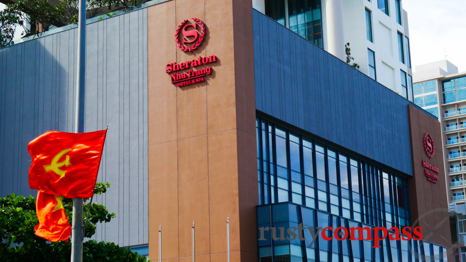 International hotels now line Nha Trang's beach strip. International hotels now line Nha Trang's beach strip.